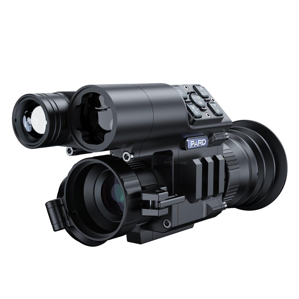 PARD Night Vision Scope, Front Mounted Clip-on Night Vision, Ballistics Calc, Rangefinder 1000m, 2K Sensor, Video Record, Wi-Fi, Waterproof, FD1-LRF 850nm