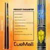 YEUEK CueMall 58" 2-Piece Billiard Pool Cue Sticks,12.5mm Fiberglass Graphite Composite Billiard Cue Sticks,19oz Pool Sticks Tacos de billar for Adults Men/Women, House or Commercial/Bar Use view 3