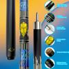 YEUEK CueMall 58" 2-Piece Billiard Pool Cue Sticks,12.5mm Fiberglass Graphite Composite Billiard Cue Sticks,19oz Pool Sticks Tacos de billar for Adults Men/Women, House or Commercial/Bar Use view 4