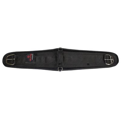 HILASON Western Horse Nylon Roper Saddle Cinch Girth Black Stainless Steel Buckle