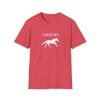 Funny Horseback Riding Tshirt, Rather Be with Horse, Girls Horse Riding Tshirt for Girls, Women Heather Red view 1