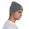 Animals in The Forest in Autumn Beanies Hats Men Women Knit Beanie Hat Winter Warm Skull Cap Acrylic Beanie Deep Heather view 4