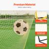 VEVOR Soccer Rebounder, Portable Soccer Trainer, 7x7FT Iron & Polyester Soccer Practice Equipment, Sports Football Rebounder Wall with Portable Bag, Perfect for Team Solo Training, Passing, Volley view 4
