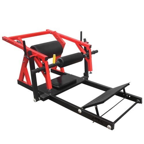 Hip Thrust Machine, Bridge Machine with Weight Holder, Heavy Duty Butt Exercise Equipment for Glute Muscles Building and Butt Shaping