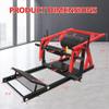Hip Thrust Machine, Bridge Machine with Weight Holder, Heavy Duty Butt Exercise Equipment for Glute Muscles Building and Butt Shaping view 2