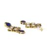 DENMOUS Gold-Toned & Blue Stone-Studded Jewellery Set-DMZ-530, zzzz-s, Brass view 3