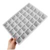 HOMOCONO Lint Organizer Stackable Jewelry Display Tray for Necklaces Earrings Bracelets and Compartment Delicate Jewelry Holder for Home and Shop Storage view 3
