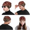 3D Printing Norse Mythology Viking Bear Beanie, Warm Stretch Hat for Men Women Hats, Gifts for Dad Hat Warm Winter(Compass A) view 4