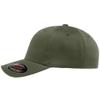 Flexfit 2-Pack Wooly Combed Premium 6-Panel Structured Baseball Cap | Stretch Fitted | Bulk Pack Available(Olive,S/M) view 4