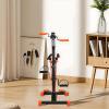 sxvbdway Hand Arm Leg Knee Peddler,Upper Lower Limb Rehabilitation Machine, Portable Foot Cycle Arm & Leg Peddler Machine with Handle, Pull Rope, Swing Pedal, Foot Massage Function Black view 2