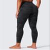 CRZ YOGA Butterlift Workout Leggings 25" - High Waisted Pilates Gym Athletic Womens Yoga Pants Buttery Soft Dark Grey Camouflage 2 Small view 2
