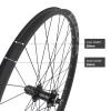 Cycling Wheelset Boost 27.5" 29" inch Boost/Thru Axle Disc Brake Mountain Bike Wheels,Aluminum Alloy Rim Black Bike Wheel 32 Holes for XD/MS/HG Freehub (27.5" Rear, Thru Axle) view 2