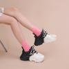 SERISIMPLE Women Thin Viscose Bamboo Socks Crew Lightweight Above Ankle Casual Dress Sock For Ladies Bootie Trouser 5 Pairs (Medium, Flamingo Pink) view 3