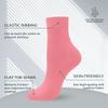 SERISIMPLE Women Thin Viscose Bamboo Socks Crew Lightweight Above Ankle Casual Dress Sock For Ladies Bootie Trouser 5 Pairs (Medium, Flamingo Pink) view 4