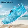 DOUSSPRT Women's Water Shoes Quick Drying Sports Aqua Shoes Moonblue 9.5 view 3