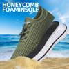 DOUSSPRT Men's Water Shoes Quick Drying Sports Aqua Shoes DarkGreen Size 13 view 4