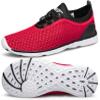 DOUSSPRT Women's Water Shoes Quick Drying Sports Aqua Shoes Red/White 11 view 1