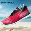DOUSSPRT Women's Water Shoes Quick Drying Sports Aqua Shoes Red/White 11 view 3