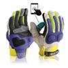 Neglance Cold Weather Motorcycle Gloves for Men Women Guantes para Moto Hombre Touchscreen and Anti-Slip Padded (Purple,Large) view 1