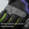 Neglance Cold Weather Motorcycle Gloves for Men Women Guantes para Moto Hombre Touchscreen and Anti-Slip Padded (Purple,Large) view 4