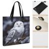 Handbags for WomenArctic OwlTrendy Vegan Leather Hobo Handbags,Women's Soft Bucket Bag For Women - Ladies Handbags For Work, Travel, Casual Use,Birthday Gifts view 3