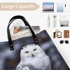 Handbags for WomenArctic OwlTrendy Vegan Leather Hobo Handbags,Women's Soft Bucket Bag For Women - Ladies Handbags For Work, Travel, Casual Use,Birthday Gifts view 4