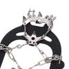 Crampons Ice Cleats Traction Snow Grips, 1 Pair 19 Steel Teeth Ice Gripper Traction Cleats Crampons Non Slip Snow Spike Shoes Cover, Ice Snow Grips Over Shoe (XL) view 2
