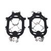 Crampons Ice Cleats Traction Snow Grips, 1 Pair 19 Steel Teeth Ice Gripper Traction Cleats Crampons Non Slip Snow Spike Shoes Cover, Ice Snow Grips Over Shoe (XL) view 4