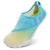 L-RUN Water Shoes for Hiking in Water Womens Water Shoes for Swimming Diving Breathable White M US (Women 7.5, Men 6)=EU38 view 1