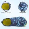 L-RUN Barefoot Mens Shoes Womens Swim Shoes for Surf Beach Pool Trail Running Breathable Navy M US (Women 12, Men 11)=EU44 view 4