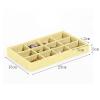 FURUIM2024M Jewelry Rack Jewelry Organizer Tray Stackable Jewelry Tray Organizer, 12 Grids High-Capacity Jewelry Storage Display Tray Earring Organizer for Necklace Ring Jewelry Hanger view 2