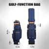 Golf Bag, 10-Way Golf Stand Bag, Golf Bag with Password Lock and Rain Cover, Easy to Carry and Travel(Gray) view 2