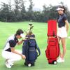 Golf Bag, 10-Way Golf Stand Bag, Golf Bag with Password Lock and Rain Cover, Easy to Carry and Travel(Gray) view 3