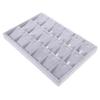 GAROZATION 1pc Multi-function Jewelry Storage Tray Compartments for Necklaces and Earrings Soft Organizer for Home Display and Elegant Jewelry Storage view 1
