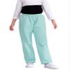YONGHS Kids Girls Windproof Skiing Pants Lightweight Elastic Waist Trousers with Pockets Snowboarding Hiking Pants Light Green 14 Years view 1