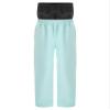 YONGHS Kids Girls Windproof Skiing Pants Lightweight Elastic Waist Trousers with Pockets Snowboarding Hiking Pants Light Green 14 Years view 4