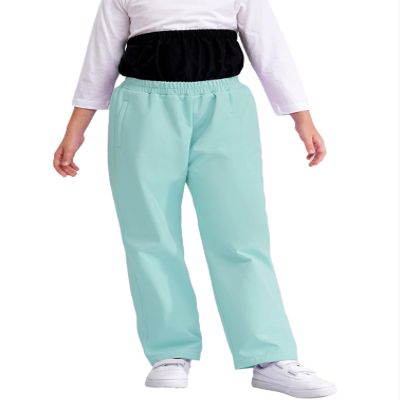 TiaoBug Kids Girls Snow Sports Pants Winter Windproof Skiing Pants Warm Elastic Waist Snowboarding Snowpant Light Green 8 Years
