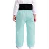 TiaoBug Kids Girls Snow Sports Pants Winter Windproof Skiing Pants Warm Elastic Waist Snowboarding Snowpant Light Green 8 Years view 2