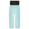 TiaoBug Kids Girls Snow Sports Pants Winter Windproof Skiing Pants Warm Elastic Waist Snowboarding Snowpant Light Green 8 Years view 3