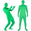 Dioche Green Spandex Bodysuit, Full Body Photography Chromakey Green Suit Unisex Adult Green Bodysuit for Photo Video (170cm) view 3