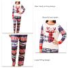 BTSEURY Pajamas for Women Men Kids, Long Sleeves Pajamas, Christmas Pajamas, Deer Head Printing Round Collar Long Sleeves Family Matching Sleepwear (WOMEN XL) view 4