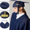 MyGradDay Unisex Matte Graduation Cap and Gown 2025 & 2026 Set with Tassel Honor Cord Graduation Stoles view 3