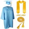 MyGradDay Unisex Matte Graduation Cap and Gown 2025 & 2026 Set with Tassel Honor Cord Graduation Stoles view 1