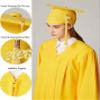 MyGradDay Unisex Matte Graduation Cap and Gown 2025 & 2026 Set with Tassel Honor Cord Graduation Stoles view 3