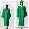 MyGradDay Unisex Matte Graduation Cap and Gown 2025 & 2026 Set with Tassel Honor Cord Graduation Stoles view 2
