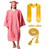 MyGradDay Unisex Matte Graduation Cap and Gown 2025 & 2026 Set with Tassel Honor Cord Graduation Stoles view 1
