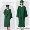 MyGradDay Unisex Matte Graduation Cap and Gown 2025 & 2026 Set with Tassel Honor Cord Graduation Stoles view 2
