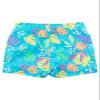RUGGEDBUTTS Boys UPF50+ Sun Protection Fruits & Florals Swim Trunks - Neon Tiki Vibes, 12-18m view 2