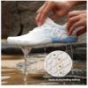 HF Stride Shoes Women Slip On Walking Sneakers HF Stride Barefoot Shoes Women Wide Toe Box Sneakers Healthy & Non-Slip Barefoot ShoesWomen Unisex Lightweight Hiking Footwear Men B-Blue view 3