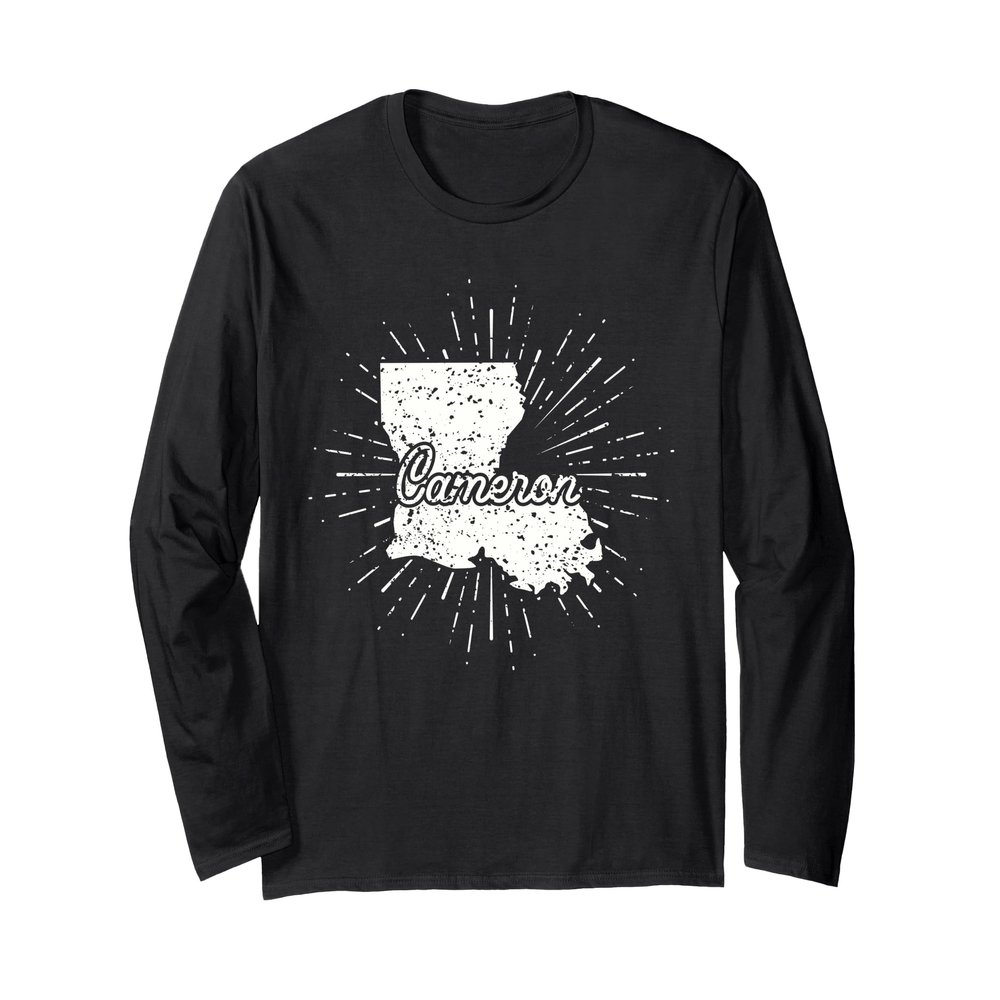 Cameron Louisiana LA Long Sleeve T-Shirt